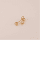 Guld Carlsen Diamantörhäng 18k rg 0,20ct