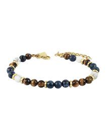 Arock Landon beadsarmband navy/gold