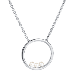 Efva Attling Roller coaster halsband silver