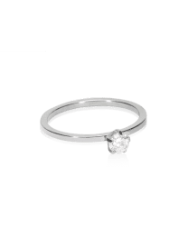 Blomdahl Tiffany Precious ring titan 5mm CZ White