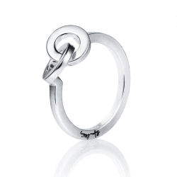 Efva Attling You&Me ring silver st.17,5