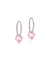 Blomdahl Bicone light rose 12mm 6mm titan