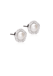 Blomdahl Brilliance fancy pearl 8mm titan