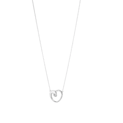 Georg Jensen Heart halsband silver