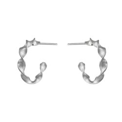Susanne Friis Björner Örhänge vriden 16 mm silver