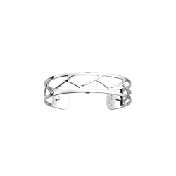 Les Georgettes Tresse+ armring 14mm silver
