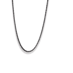 By Billgren Henning halsband svart stål