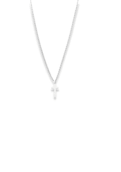 By Billgren Helmer halsband kors stål