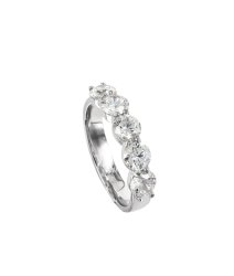 Astrid&Agnes Iris ring stål M/55