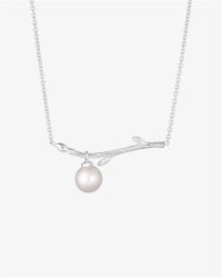 Drakenberg/Sjölin Branch pearl halsband silver