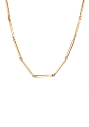 Efva Attling Classy halsband i förgyllt silver