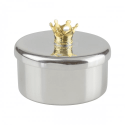 Dacapo Tand och hårlocksdosa i polerat tenn 