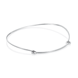 Efva Attling Bianca halsring silver