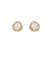 Snö of sweden Mayfair pearl örhänge g/white