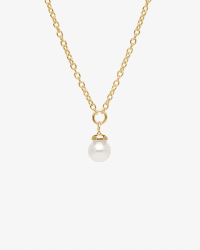 Drakenberg/Sjölin Petite Pearl single halsband guld 18 k sötvattenpärla