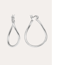 By Sofia Wistam Förälskad hoops silver