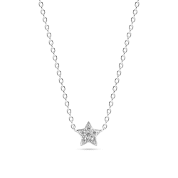 Sif Jakobs Astri halsband med kubic zirkon silver