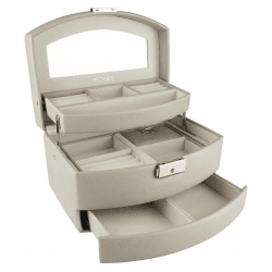 Dacapo Smyckeskrin gråbeige konstläder