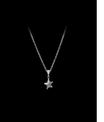 Maria Nilsdotter Tiny Tuvstarrs Star halsband silver