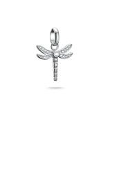 Thomas Sabo Charm hängsmycke trollslända med stenar connect silver
