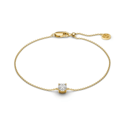 Sif Jakobs Princess Uno armband guldpläterat silver