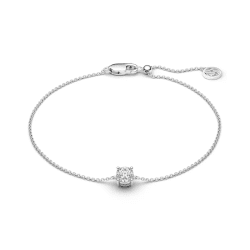 Sif Jakobs Princess Uno Armband Silver cz