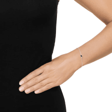 Efva Attling Love bead armband med onyx silver