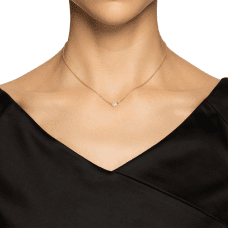 Efva Attling Love Bead halsband 18k med diamanter