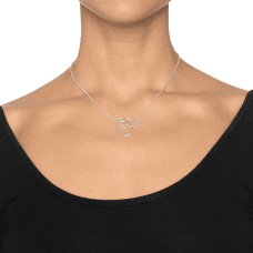 Efva Attling Bubbels halsband silver