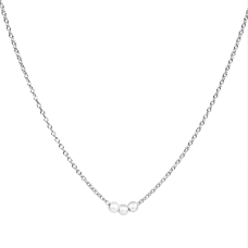 Efva Attling My little pearl halsband silver