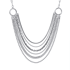 Efva Attling Freedom Chains silver halsband