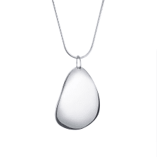 Efva Attling Rose Petal halsband silver