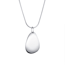 Efva Attling Little Rose Petal Pendant Halsband Silver