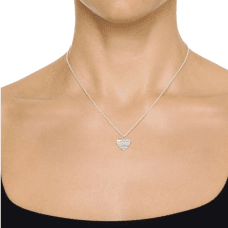Efva Attling A Piece of My Heart halsband silver