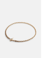 Skultuna Unité Chain Halsband förgylld mässing