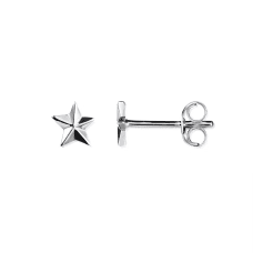 Efva Attling Micro catch a falling star örhänge silver