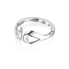 Efva Attling Folded ring silver stl.17