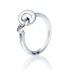 Efva Attling You&Me ring silver st.17,5