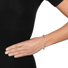 Efva Attling Blades armband silver 16-19cm