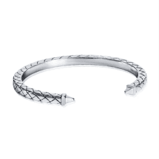 Efva Attling Criss Cross Cuff silver
