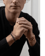 Skultuna Armring guldpläterad stål st.M