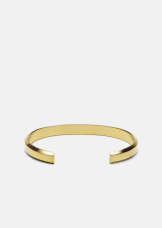 Skultuna Icon armring guldplätterat stål medium