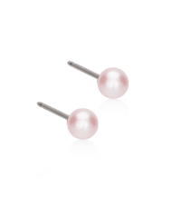 Blomdahl Pearl Light Rose Örhäng Titan