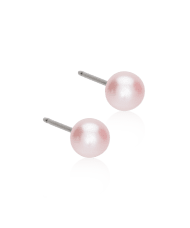 Blomdahl Pearl Light Rose Örhäng Titan