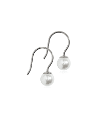 Blomdahl Mini Pendant Pearl Örhäng Titan