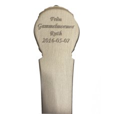 Gense-gravyr på dopsked 