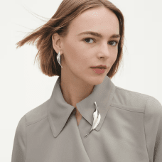  Georg Jensen Vivianna Torun Celebration örhänge silver