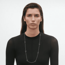 Georg Jensen Offspring Sautoir silver 90cm.