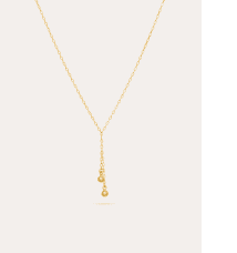 By Sofia Wistam Vi Två halsband guldpläterat mässing