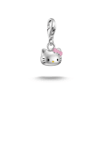 Thomas Sabo Hello Kitty Charm rosa rosett premiumlegering